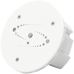 Ceiling-mounted motion detection sensor device.